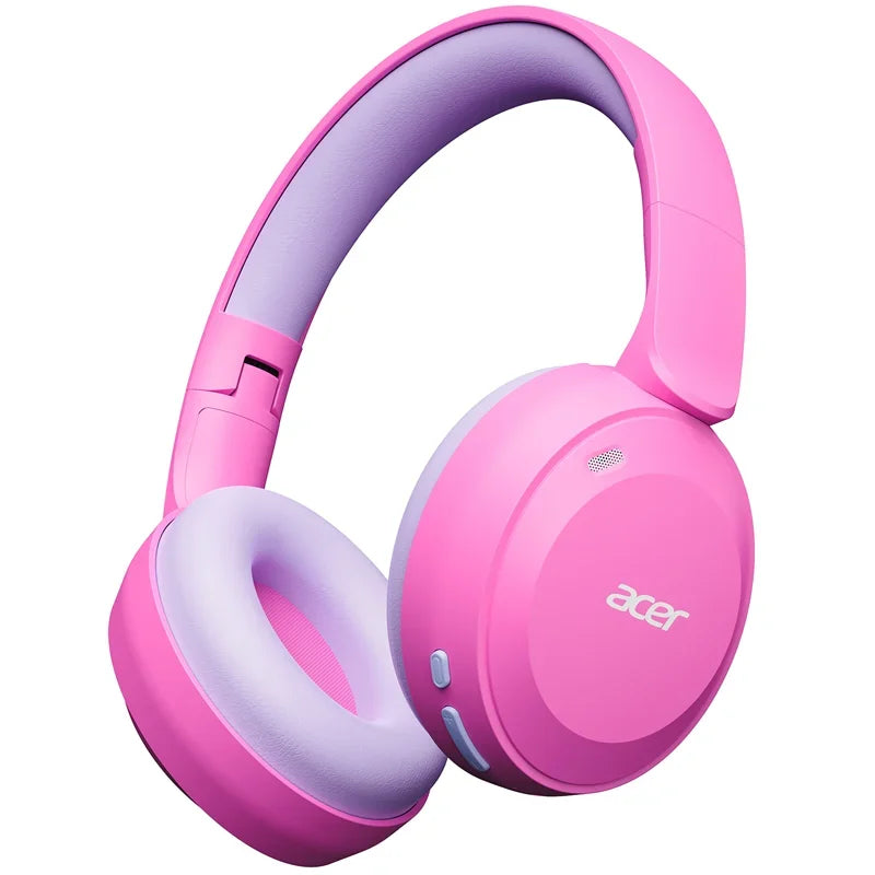 Kids Bluetooth 6.0 Headphones with Built-In Mic 85/94Db Volume Limited Lightweight Over-Ear Wireless Headphones for Kids