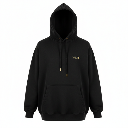 VALTRO Premium Hoodie Schwarz