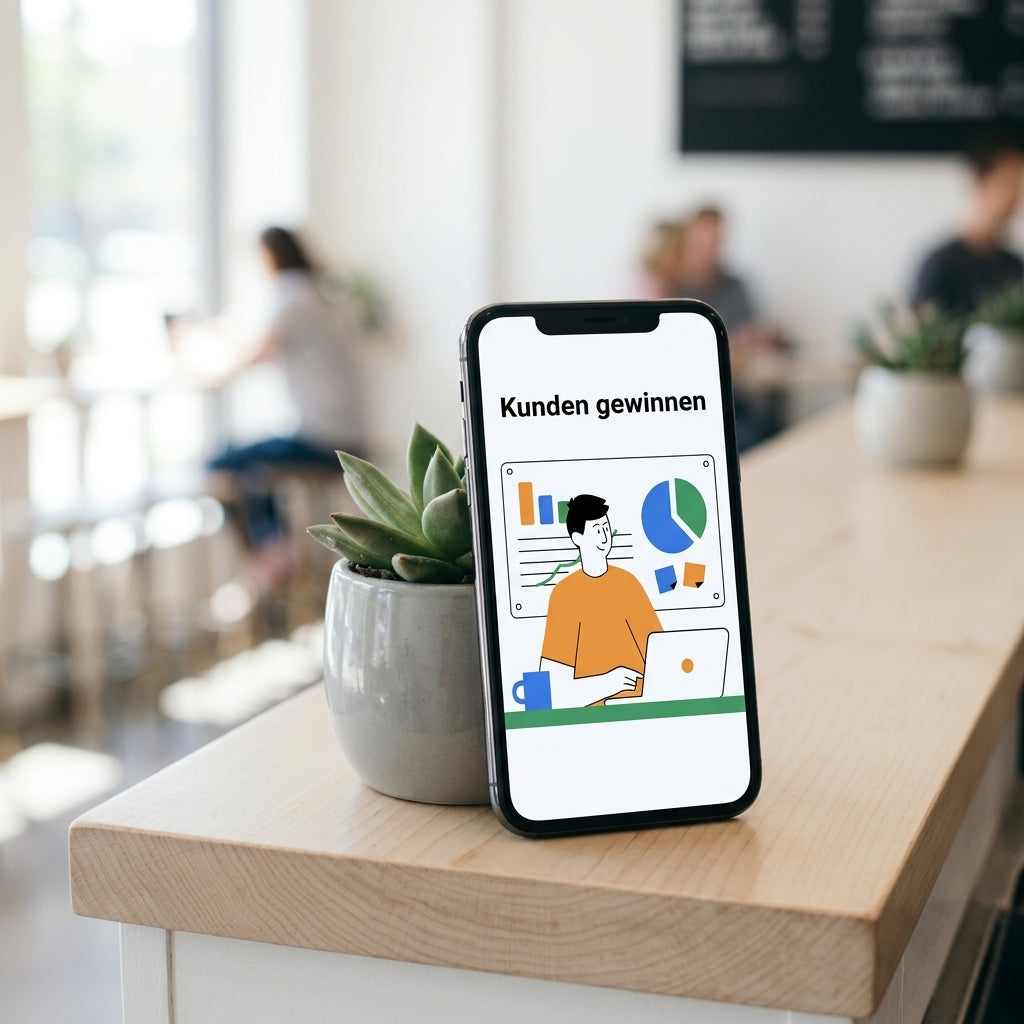 Digitale Illustration — Lokale Präsenz Lifestyle | Generated by Modelize