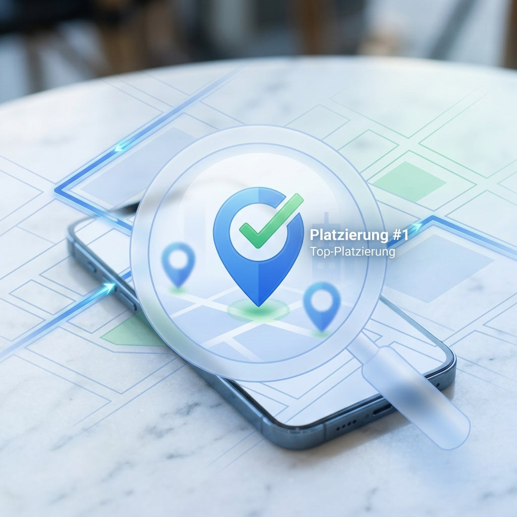 Digitale Grafik / Service-Visualisierung — Local Visibility Lifestyle | Generated by Modelize