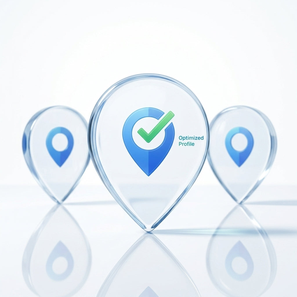 Digitales Optimierungs-Icon / 3D Asset — Abstract Studio Concept | Generated by Modelize