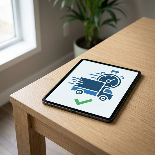 Digitales Versand-Icon — Modernes Büro Lifestyle | Generated by Modelize