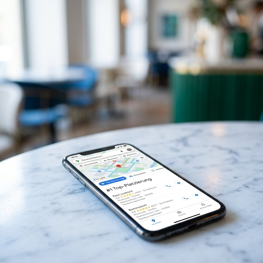 Digitales Marketing-Service Grafik — Local Visibility Lifestyle | Generated by Modelize