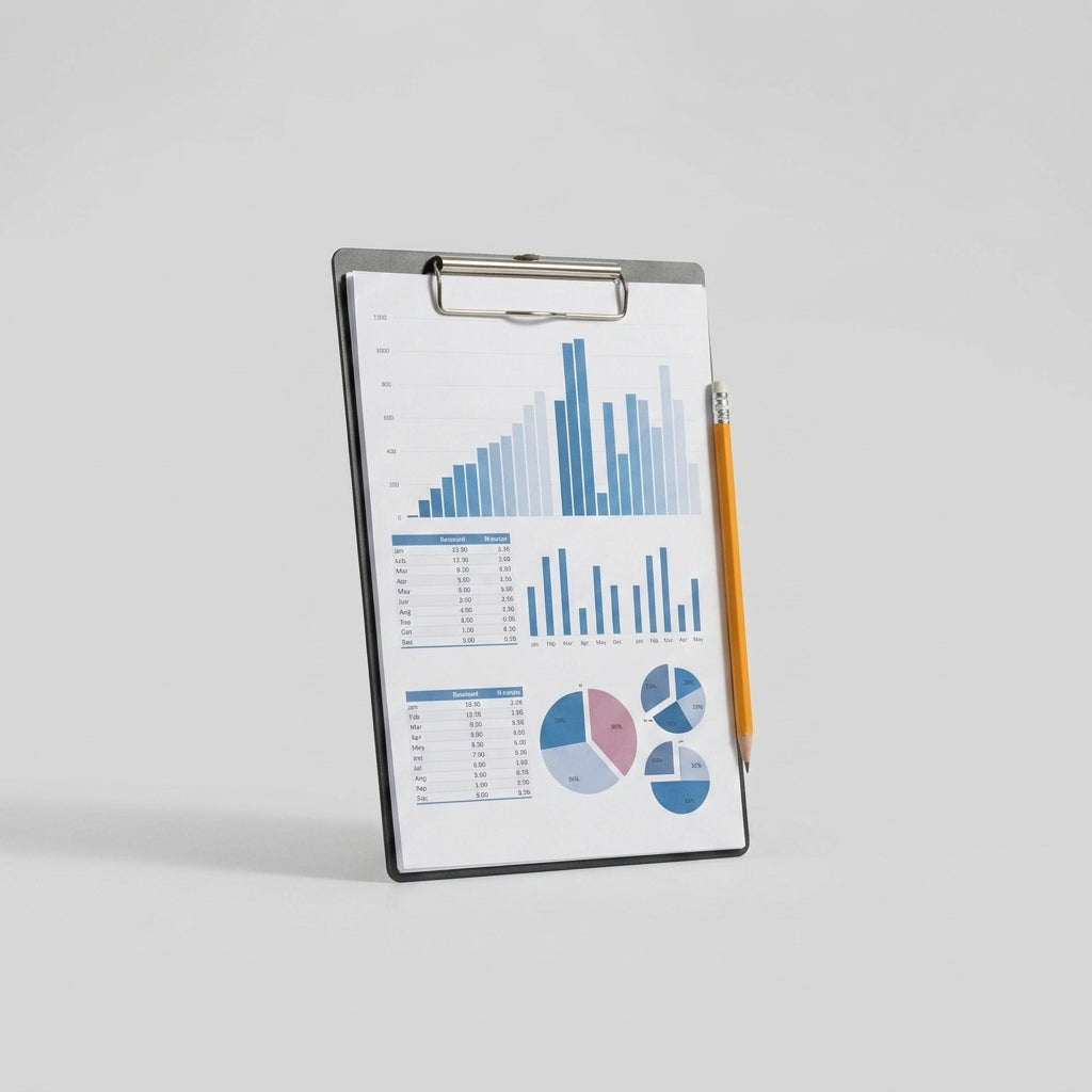 Physical Workbook — Front Cover Studio Shot | Generated by Modelize