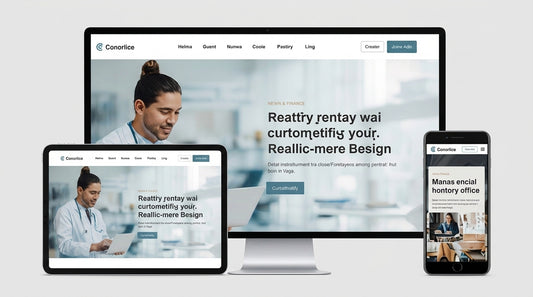 Responsive Corporate Website — Responsive Device Array | Generated by Modelize