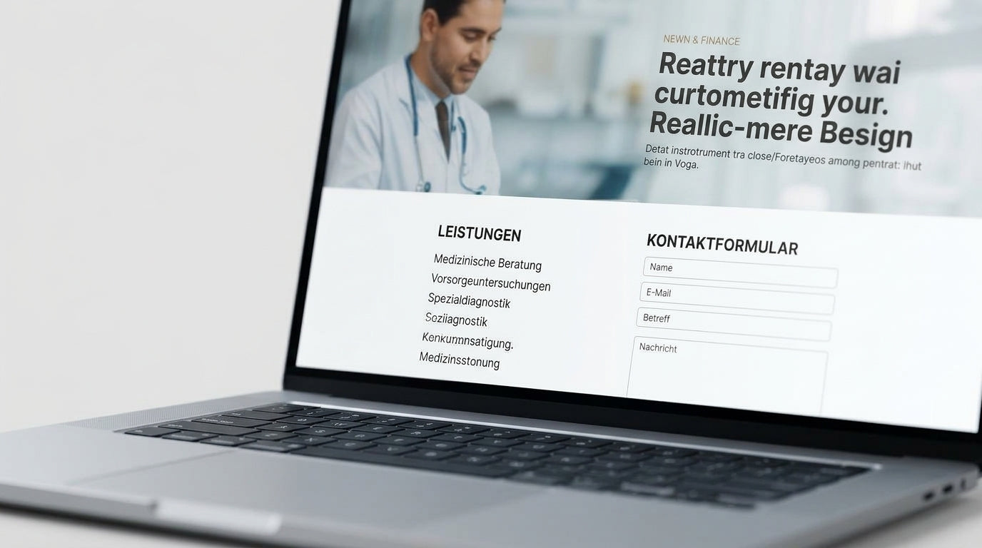 Unternehmenswebseite — Benutzererfahrung im Detail | Generated by Modelize