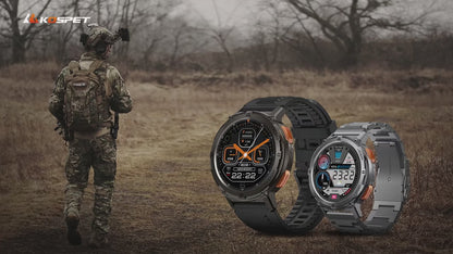 KOSPET TANK T2 – Premium Smartwatch für Herren mit Always-On Display