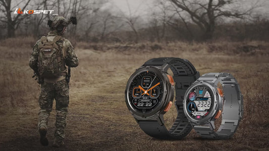 KOSPET TANK T2 – Premium Smartwatch für Herren mit Always-On Display